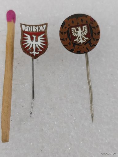 Знаки-фрачники ПНР. Польская Народная Республика, 30 лет. цена за 1 шт.