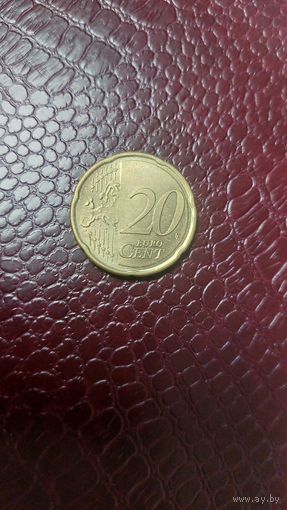 Монета 20 евроцентов 2020г. Австрия. Хорошая!