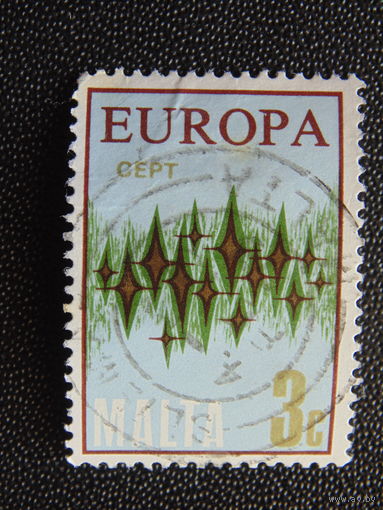 Мальта. Европа-Септ 1972 г.