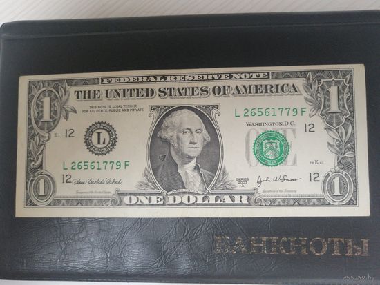 1 доллар США 2003 L