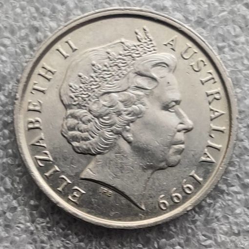 Австралия 10 центов  1999 г.