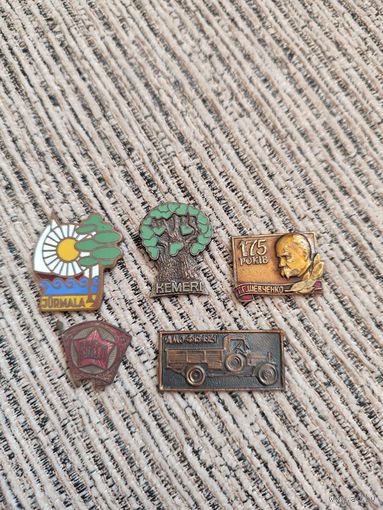 Значки тяжёлые без застёжек