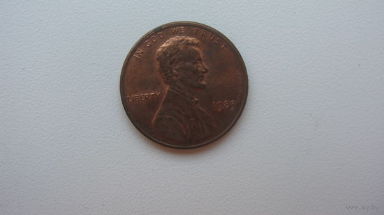 США 1 цент 1983 г.