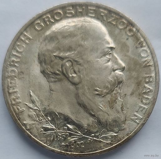 5 марок 1902 Баден