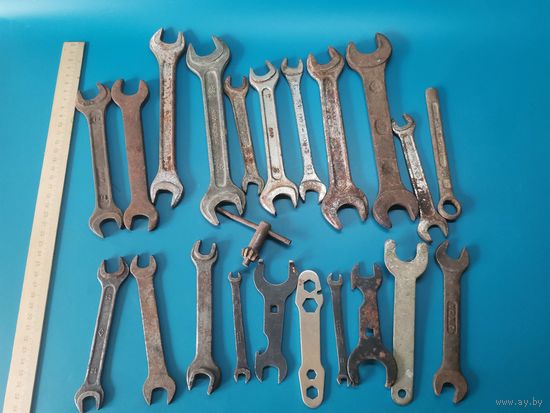 Ключ гаечный СССР (22 шт. одним лотом).