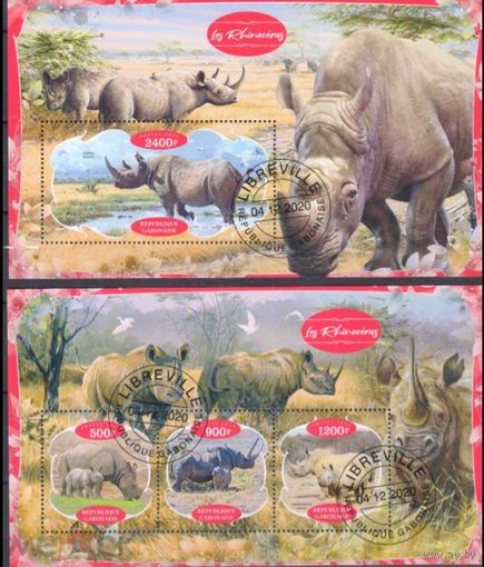 ГАБОН  2020 год  серия блоков