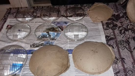 Стекла для фар СССР С рубля!