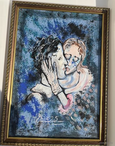 Панно под стеклом акрил