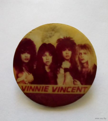 Значок группа VINNIE VINCENT
