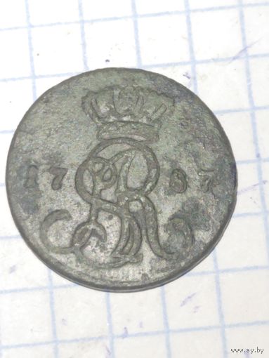 Грош 1787 САП (2ж)