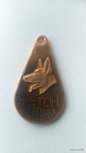 Собачий жетон.