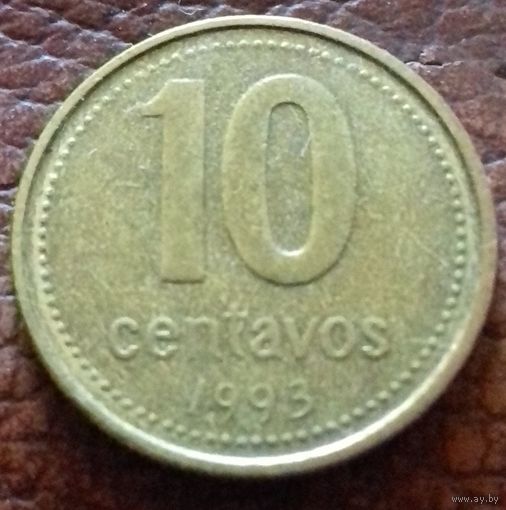 Аргентина 10 сентаво 1993