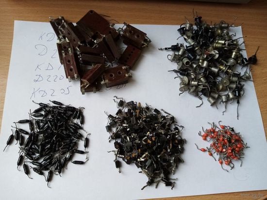 Диоды СССР кучей....САМОВЫВОЗ.БЕЗ ПОЧТЫ.