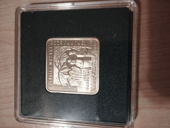 10 ЗЛОТЫХ ПОЛЬША 2011 ГОД.СЕРЕБРО.ИСТОРИЯ ПОЛЬСКОЙ МУЗЫКИ.ИЗ КОЛЛЕКЦИИ