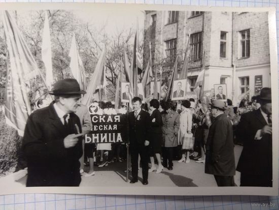 На демонстрации. Гродно
