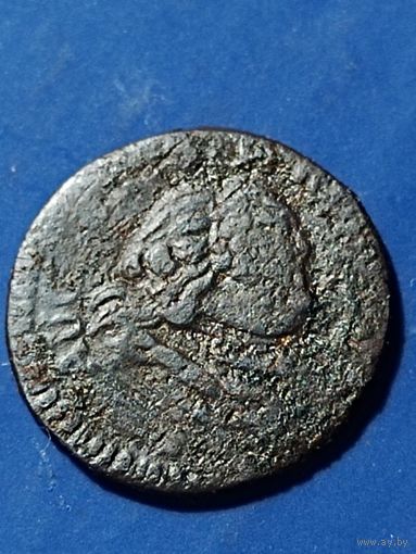 Польша 1 солид 1754 г.(2) Август III, без мц.