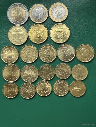 21 монета в отличном качестве