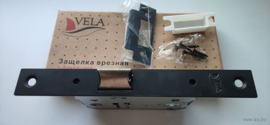 Защелка с фиксацией (черный)