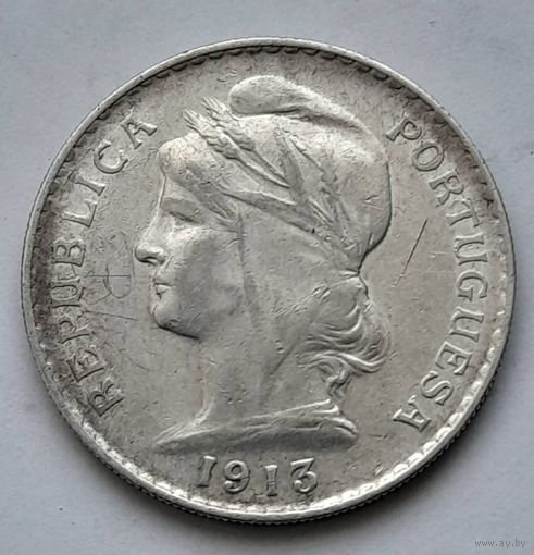 Португалия 50 центаво 1913 года.