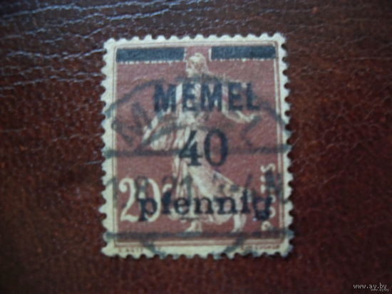 1920/1922 Мемель Mi.22