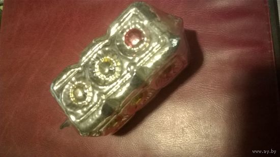 Елочная игрушка светофор СССР