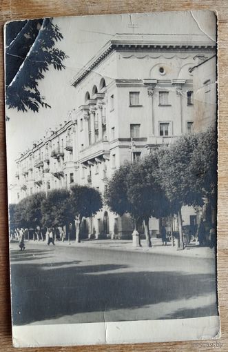 Фото. Могилев. Дом на Первомайской улице. 1960-70 е. 9х14 см.