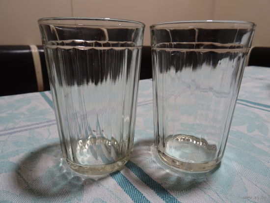 Стакан граненый СССР, 20 граней,Уршельский стеклозавод, 200 гр, клеймо