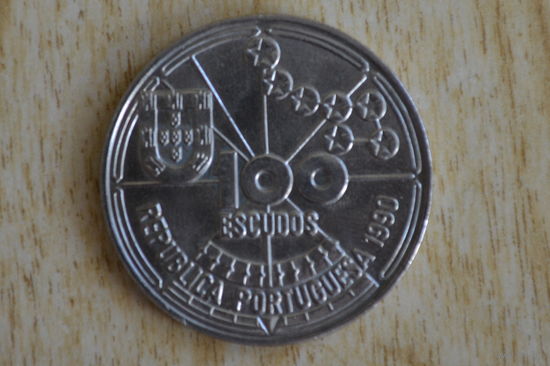 Португалия 100 эскудо 1990 (Астронавигация)