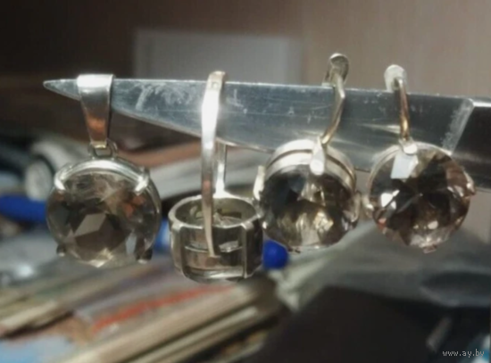 Набор из чистого серебра 925 женское