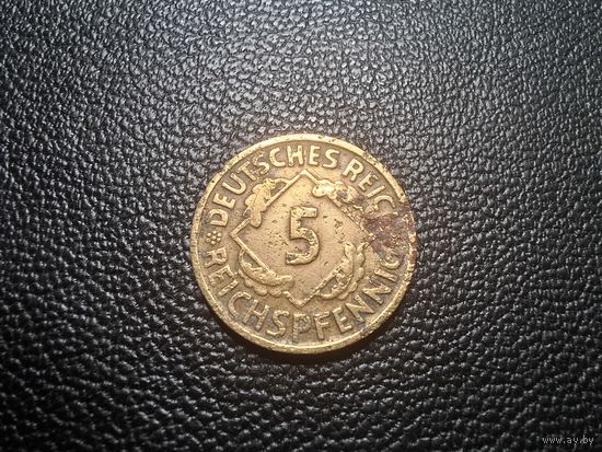 Германия 5 рейхспфеннигов 1925 Мюнхен
