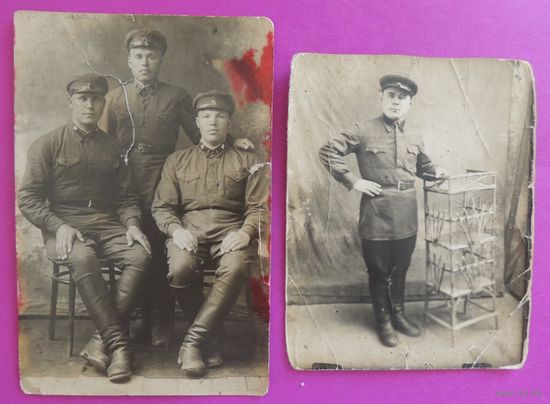 Фото "Красные командиры", 1930-1940-е гг.