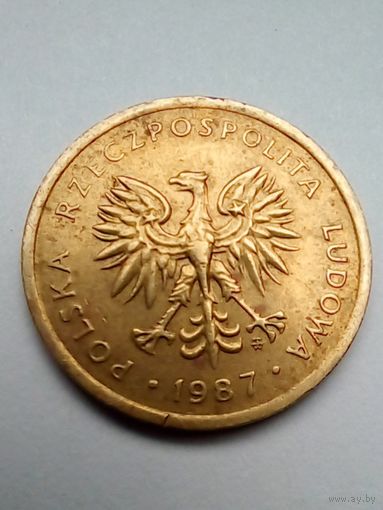 Польша 2 злотых 1987 г.(2)