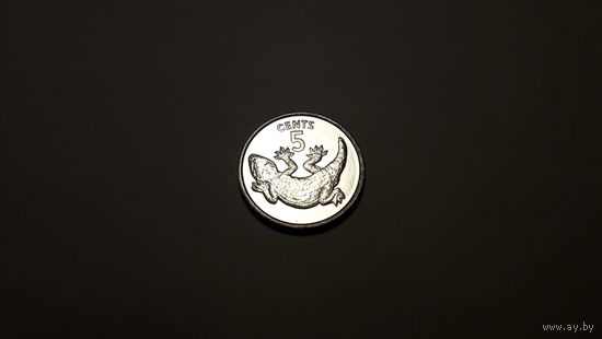 5 центов 1979 г. "Магнетик". Республика Кирибати. Внимательно читайте объявление.