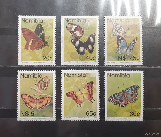 Намибия. 1993 год. Фауна. Бабочки (1437)