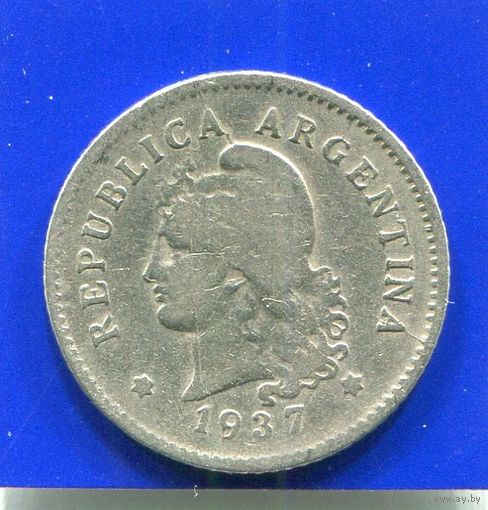 Аргентина 10 сентаво 1937