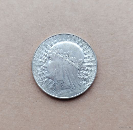 10 злотых Ядвига 1933, без МЦ!!