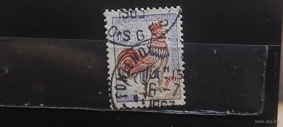 РАСПРОДАЖА ФРАНЦИЯ 1961г. Полная серия. Гаш.