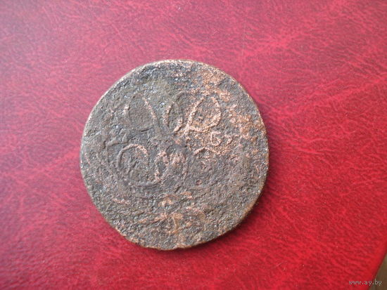 Копейка 1759 года Российская Империя (Елизавета Петровна)
