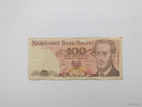Польша 100 злотых 1986