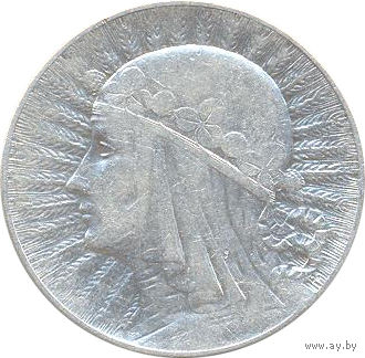 Польша 5 злотых 1934г. Ядвига