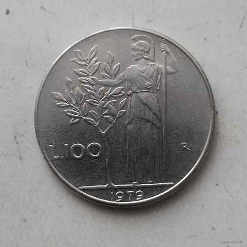 100 лир 1979 года Италия. Итальянская Республика.