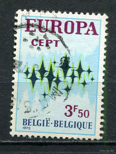 Бельгия - 1972 - Европа (C.E.P.T.) 3,50Fr - [Mi.1678] - 1 марка. Гашеная.  (Лот 6Gh)-T2P52