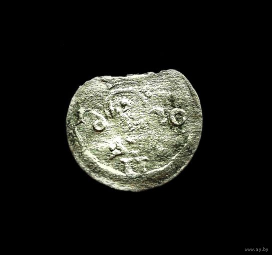 ДВУДЕНАРИЙ 1620 г. БРАК (6 зеркальная - в другую сторону )