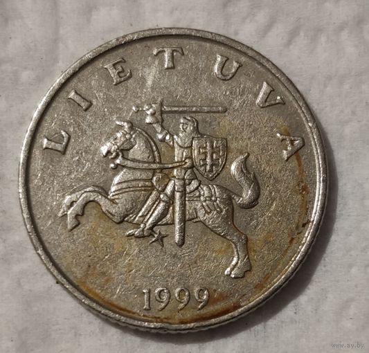 Литва 1 лит, 1999 (14-18-17)