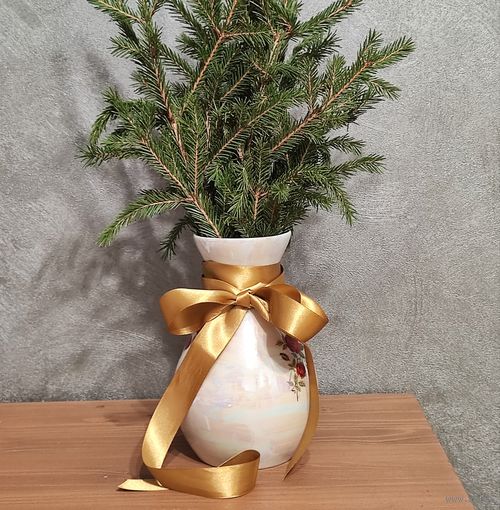 Вазы винтажные фарфоровые, парные. 2 шт.