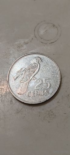Сейшельские острова 25 цент 1997