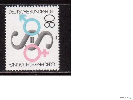 Германия(ФРГ)-1984,(Мих.1230), ** , Демократия