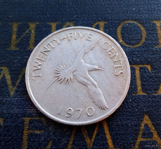 25 центов 1970 Бермуды (Бермудские острова) #01