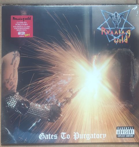 RUNNING WILD - Gates To Purgatory 84 Noise Germany Mint