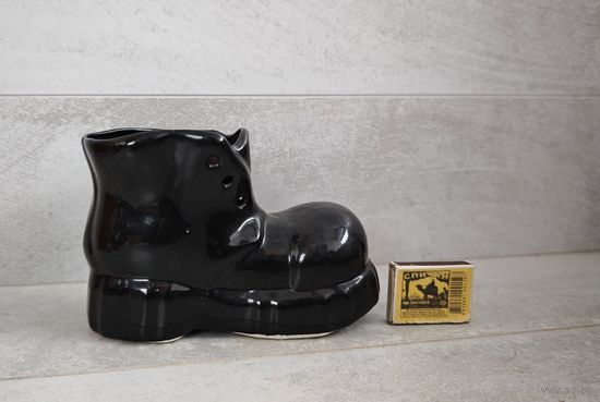 Ботинок статуэтка керамика